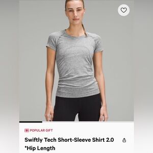 Lululemon Swiftly Tech Top 6